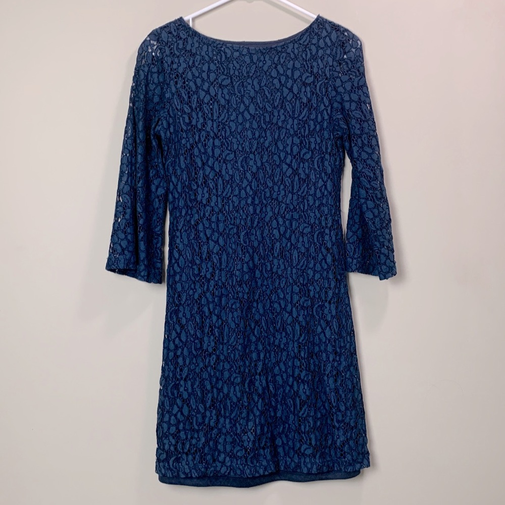 Navy Lace Dress - size 4 - Picture 1 of 8